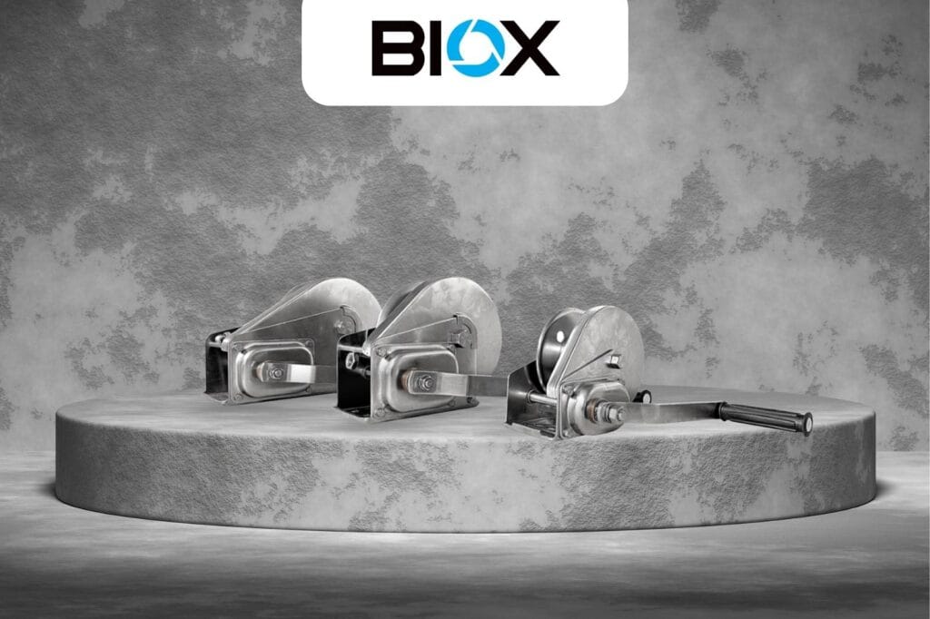 Wciągarki do oczyszczalni ścieków